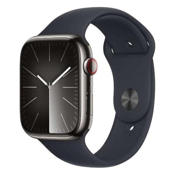Series9[45mm/セルラー]ステンレス グラファイト Apple Watch … : ゲオ 
