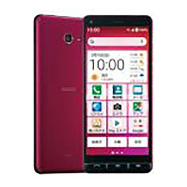 京セラ BASIO4 KYV47[32GB] UQモバイル ワインレッド【安心保 …
