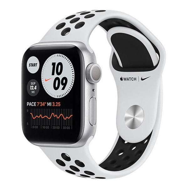 Series6[40mm/GPS]アルミ シルバー Apple Watch Nike【安心保 …