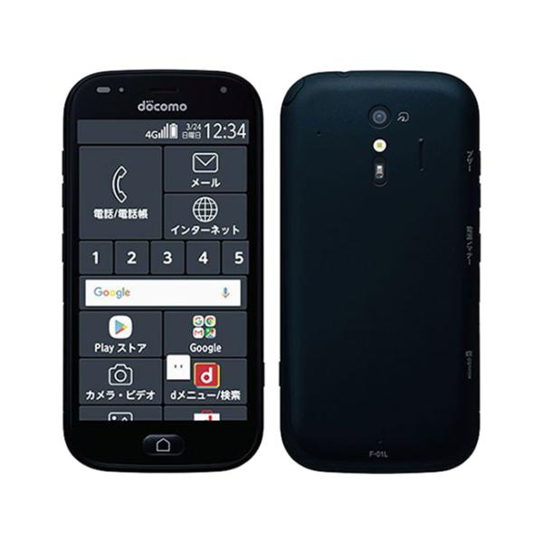 docomo F-01L ブラック【安心保証】