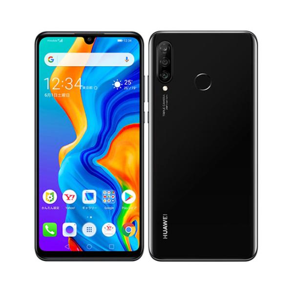 HUAWEI P30 lite MAR-LX2J[64GB] Y!mobile ミッドナイトブラッ… : ゲオ