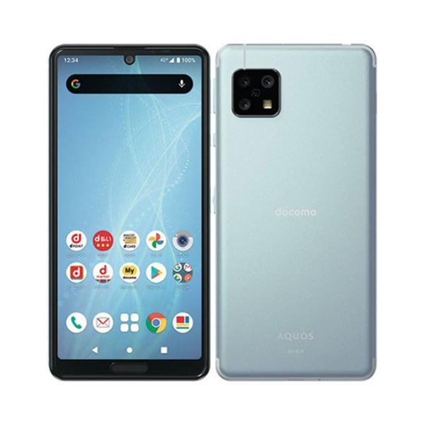 AQUOS sense4 SH-41A[64GB] docomo ライトブルー【安心保証】