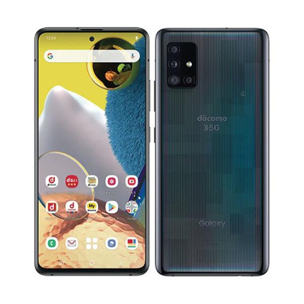 Galaxy A51 5G SC-54A[128GB] docomo プリズムブリックスブラ …
