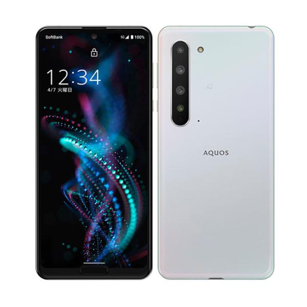 AQUOS R5G 908SH[256GB] SoftBank オーロラホワイト【安心保証