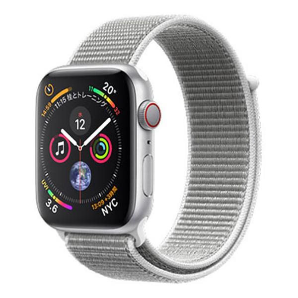 Series4[44mm/セルラー]アルミ シルバー Apple Watch【安心保 …