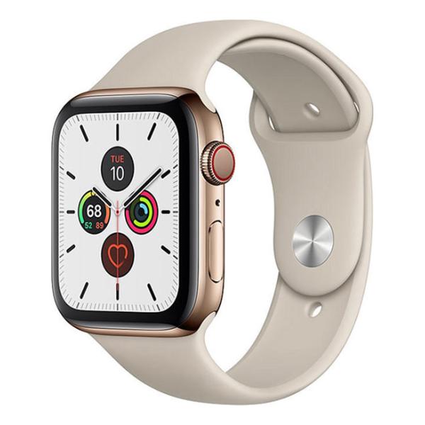Series5[44mm/セルラー]ステンレス ゴールド Apple Watch【安 … : ゲオ