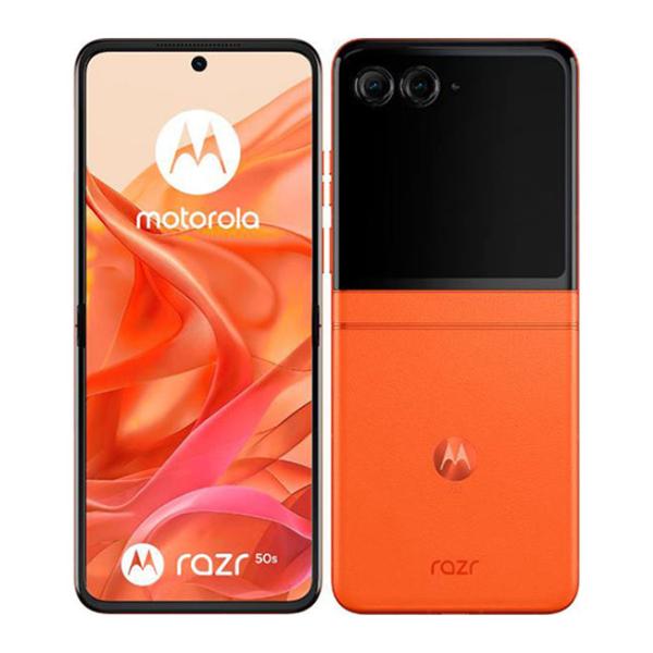 【開封未使用品】Motorola Razr50 グローバル版 スプリッツオレンジ motorola razr 50s[256G] SoftBank スピリッツオレンジ【安心