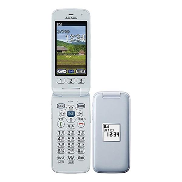 docomo らくらくホン F-01M ホワイト 本体　美品 らくらくホン F-01M[8GB] docomo ホワイト【安心保証】 : ゲオ