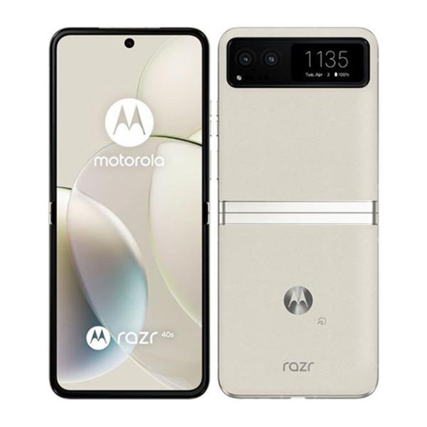 motorola razr 40s XT2323-7 訳あり モトローラ motorola razr 40s XT2323-7[256GB] SoftBank バニラクリーム … : ゲオ