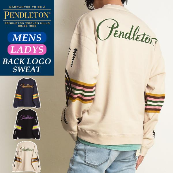大人気 PENDLETON ペンドルトン バックプリント スウェット トレーナー メンズ レディース ユニセックス 2475-9201