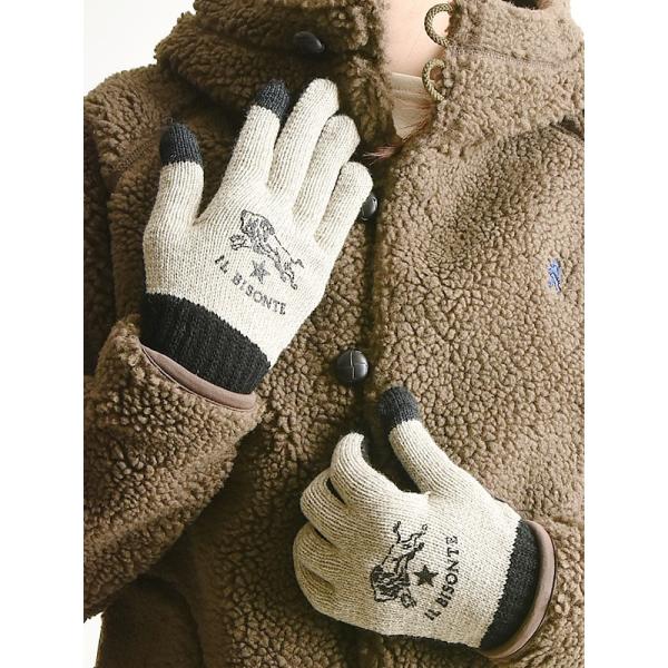 Il Bisonte イルビゾンテ 手袋 スマホ対応 ニットグローブ 手袋 レディース メンズ 5 Buyee Buyee Japanese Proxy Service Buy From Japan Bot Online