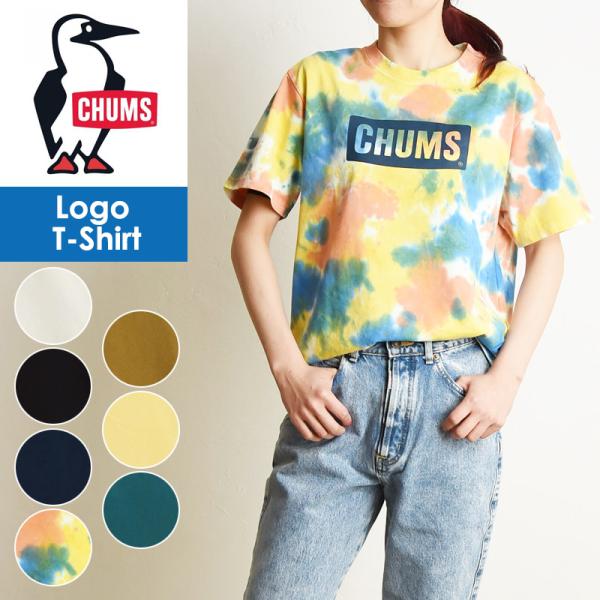 CHUMS 大人気 チャムス ロゴTシャツ レディース ユニセックス