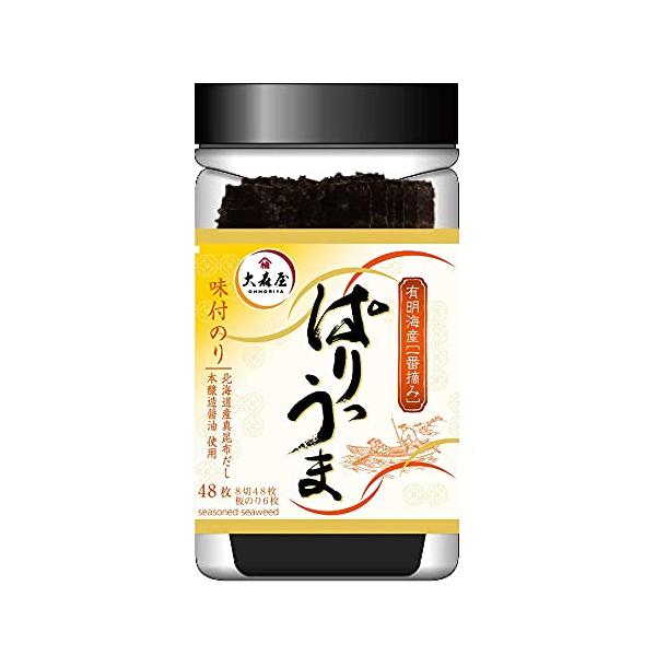 他サイト： 大森屋 Nぱりうま卓上味付のり 48枚の商品画像