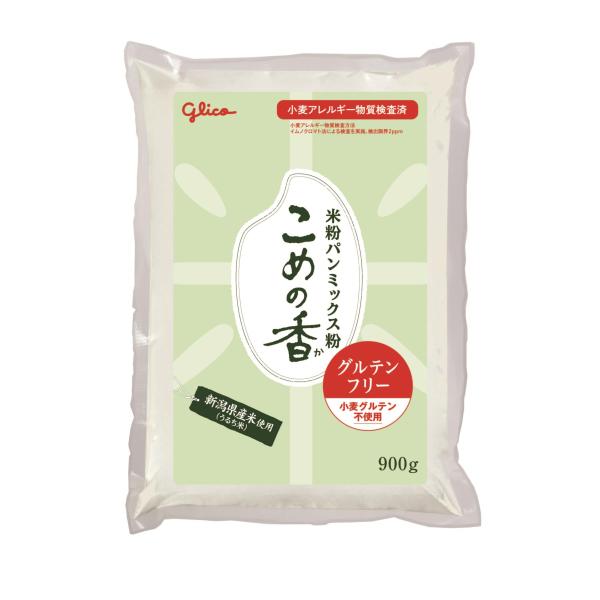 原材料:米粉(新潟県産)、もち粉(国産)/増粘剤(グァーガム)、乳化剤、酵素、(一部に大豆を含む)商品サイズ(高さx奥行x幅):20cm×15cm×15cmブラント名:こめの香メーカー名: グリコ栄養食品商品の重量: 2.86kg