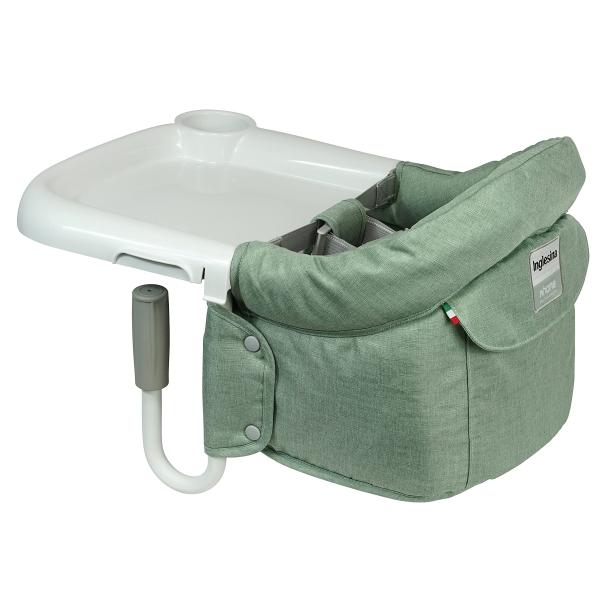 イングリッシーナ ファスト Inglesina トレイ付 ベビーチェア テーブルチェア グレージュ へザードブルー等 お食事いす テーブル装着 折りたたみ式 持ち運び