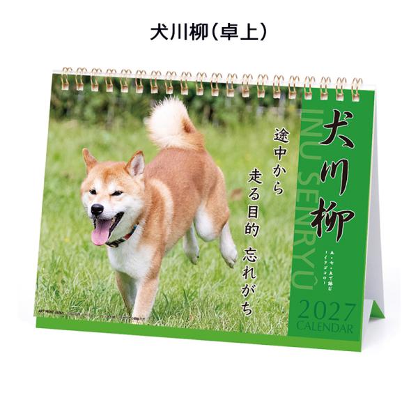 APJ-165 犬川柳（卓上） アートプリントジャパン 2027年 カレンダー