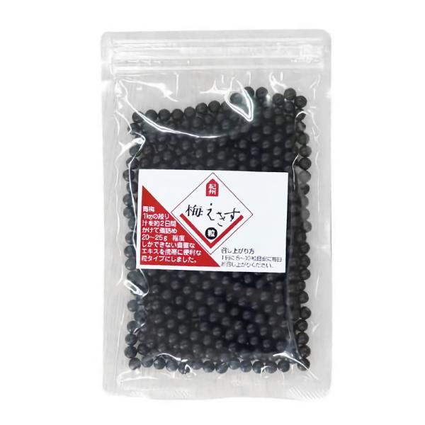 紀州産の青梅を約2日間かけて煮詰めて作った梅肉エキスです。1kgの青梅からわずか20~25g程度しか出来ません。 長時間かけて作る梅肉エキスには梅の有効成分がぎっしりと詰まっています。 内容量：約500粒 商品サイズ： (幅×奥行×高さ) ...