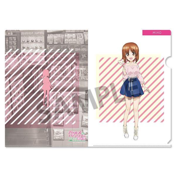 ガールズ パンツァー 最終章 ガルパンめんこ道はじめます クリアファイル 西住みほ Getchu Com 通販 Yahoo ショッピング