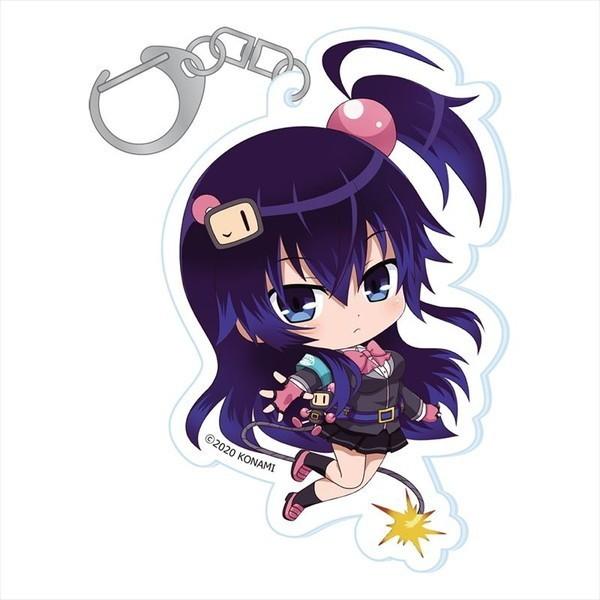 ボンバーガール ぷちちょこ アクリルキーホルダー クロ Getchu Com 通販 Yahoo ショッピング