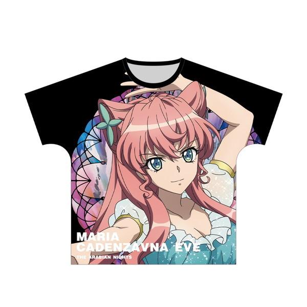 戦姫絶唱シンフォギアxv 描き下ろしイラスト マリア カデンツァヴナ イヴ 童話ver フルグラフィックtシャツ ユニセックス S Getchu Com 通販 Yahoo ショッピング