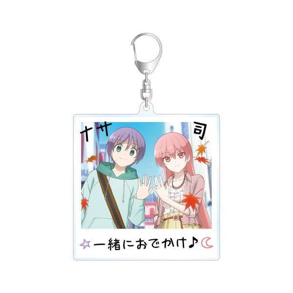 トニカクカワイイ 描き下ろしイラスト 司 星空 おでかけver ポラロイド風bigアクリルキーホルダー Getchu Com 通販 Yahoo ショッピング