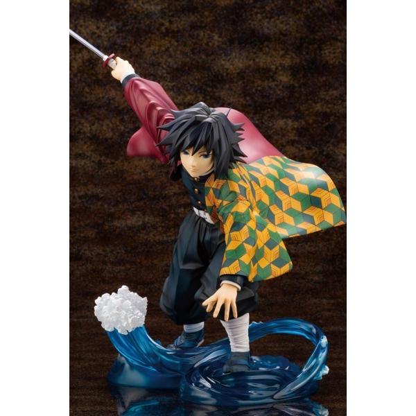 鬼滅の刃 Artfx J 冨岡義勇 1 8 完成品フィギュア Getchu Com 通販 Yahoo ショッピング