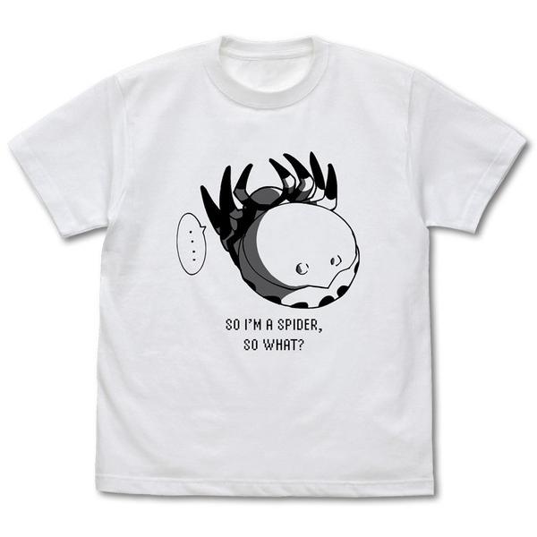 蜘蛛ですが なにか Tシャツ ひっくり返り Ver White S Getchu Com 通販 Yahoo ショッピング
