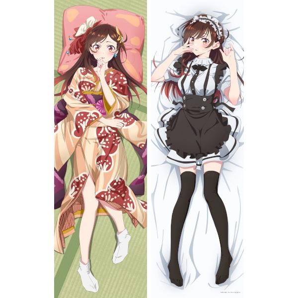 彼女、お借りします第3期 描き下ろし抱き枕カバー 水原千鶴(着物 