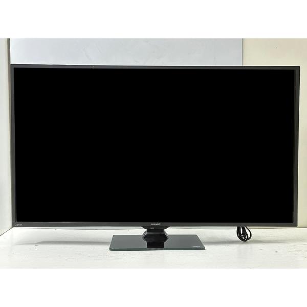 AQUOS 中古 液晶テレビ 汎用スタンド ケーブルおまけ 純正リモコン付