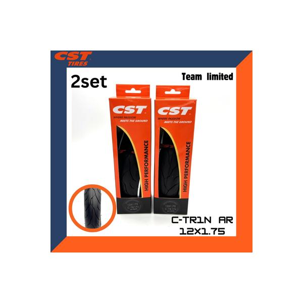 ランバイク用　12インチ　CST チームリミテッドAR 日本正規品　2本　箱無し ランバイクタイヤ 2本セット CST C-TR1N AR 12×1.75 12インチ