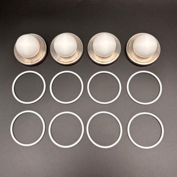 エア駆動ポンプAODD-40-AL/SS共通 接液部消耗部品セット AODDポンプ AODD-40-AL-TST/AODD-40-SS-TST用  消耗部品 交換部品 部品キット パーツキット