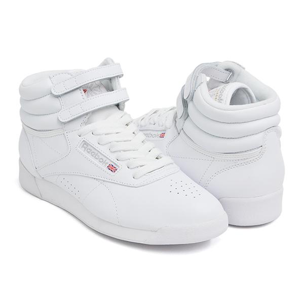 [現価格での販売は9/16 0:00まで]Reebok FREESTYLE HI 【リーボック フリースタイル ハイ】 WHITE
