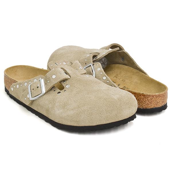 BIRKENSTOCK BOSTON RIVET 【ビルケンシュトック ボストン リベット】 TAUPE / SUEDE LEATHER