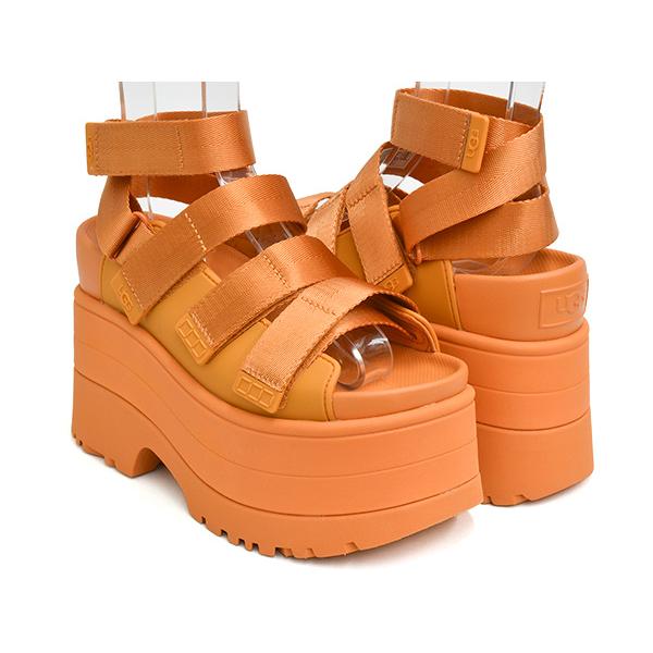 【ペ】【7月21日販売終了】ほぼ新品　UGG ゴールデンライズ　23センチ アグ UGG アグ UGG PLATFORM SANDALS 厚底サンダル GOLDEN RISE