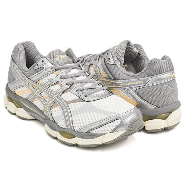 ASICS GEL-CUMULUS 16 SSCB アイボリー24.0cm GEL-CUMULUS 16 | CREAM/IVORY | スポーツスタイル メンズ