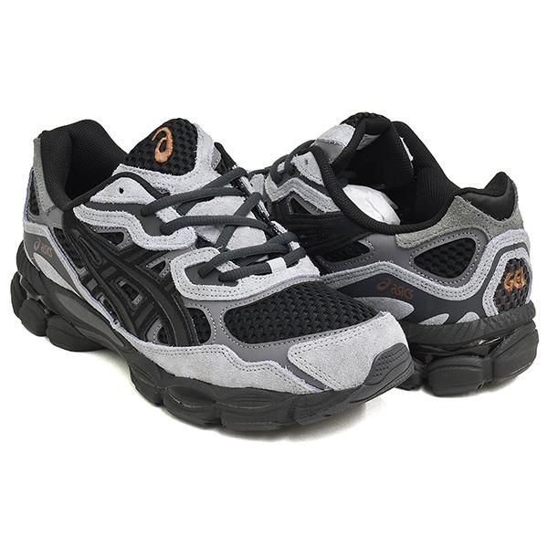 [現価格での販売は6/8 0:00まで]ASICS SportStyle GEL-NYC 【アシックス スポーツスタイル ゲル エヌワイシー】 BLACK / CEMENT GREY