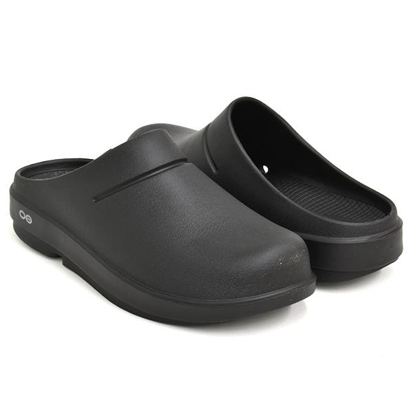 OOFOS OOCLOOG 【ウーフォス ウークロッグ】 【リカバリー サンダル クロッグ ブラック 黒】 BLACK