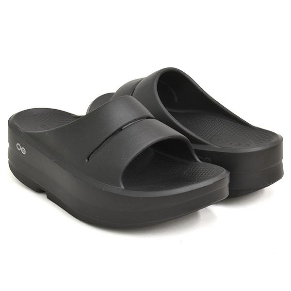 OOFOS OOMEGA OOAHH 【ウーフォス ウーメガ ウーアー ブラック】 BLACK  