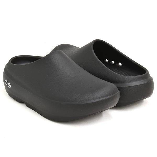 OOFOS OOCLOOG + 【ウーフォス ウークロッグ プラス PLUS】 BLACK