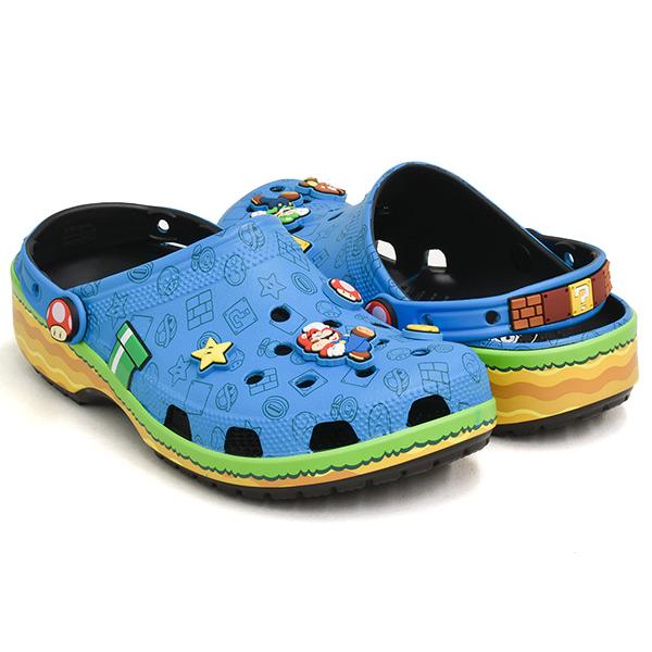 [現価格での販売は9/16 0:00まで]crocs SUPER MARIO CORE CLASSIC CLOG 【クロックス クラシック クロッグ】 MULTI