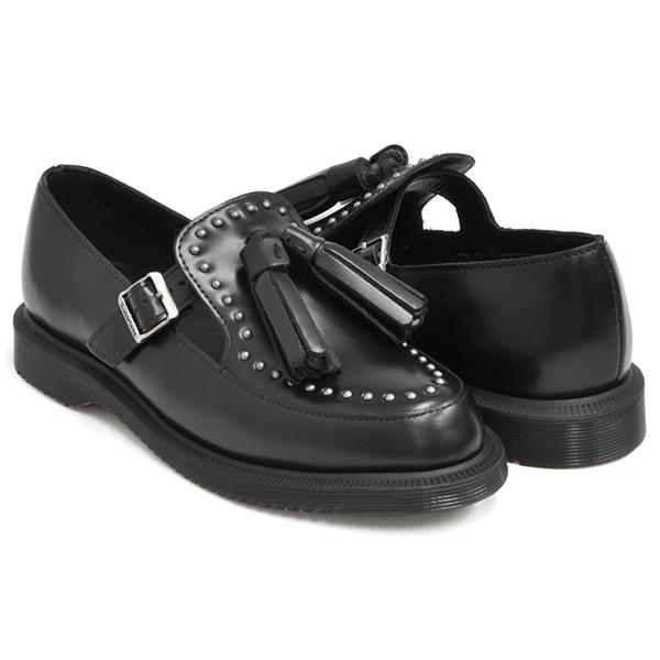 Dr.Martens GRACIA STUD MARY JANE 【ドクターマーチン グラシア スタッズ】 【ウィメンズ レディース ガールズ  ジュニア 女性 サイズ】 BLACK POLISHED SMOOTH