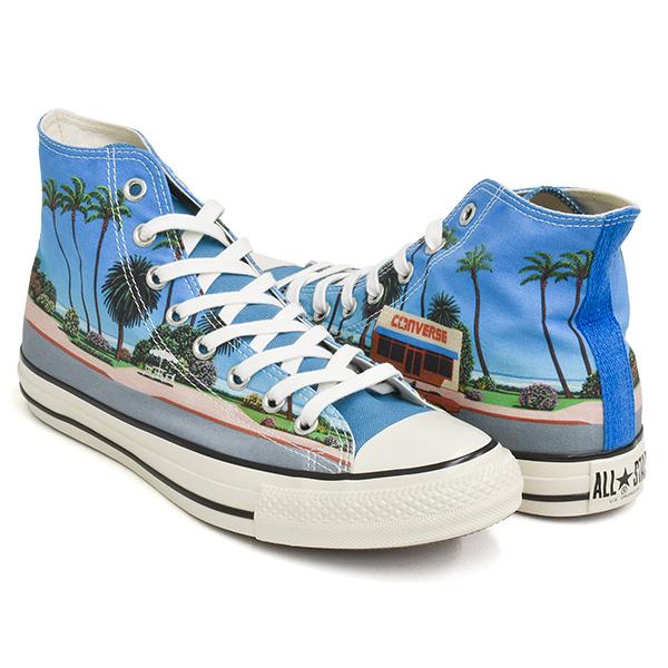 Converse All Star Us Hiroshi Nagai Hi コンバース オールスター ユーエス ヒロシ ナガイ ハイ Blue 1sc809 Gettry 通販 Yahoo ショッピング