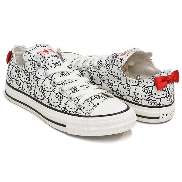 [現価格での販売は9/16 0:00まで]CONVERSE ALL STAR OX / HELLO KITTY 【コンバース オールスター オックス】 HELLO KITTY (1SF252)