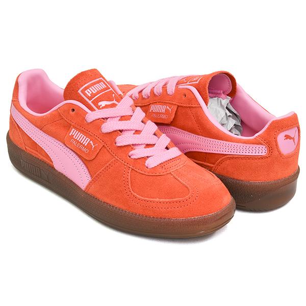 (取寄) プーマ レディース パレルモ シューズ PUMA women Palermo Shoes Fierce Red/Poison Pink Cali [1/3 20:00〜☆新春フェア開催]PUMA PALERMO 【プーマ パレルモ