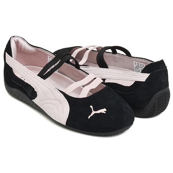 [現価格での販売は9/16 0:00まで]PUMA SPEEDCAT BALLET SD WNS 【プーマ スピードキャット バレエ スウェード ウィメンズ】 PUMA BLACK - MAUVE MIST