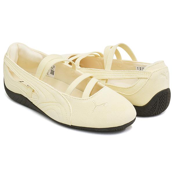 [現価格での販売は9/16 0:00まで]PUMA SPEEDCAT BALLET SD WNS 【プーマ スピードキャット バレエ スウェード ウィメンズ】 CREAMY VANILLA