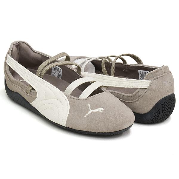 [現価格での販売は9/16 0:00まで]PUMA SPEEDCAT BALLET SD WNS 【プーマ スピードキャット バレエ スウェード ウィメンズ】  MOUSE GRAY - PUMA BLACK