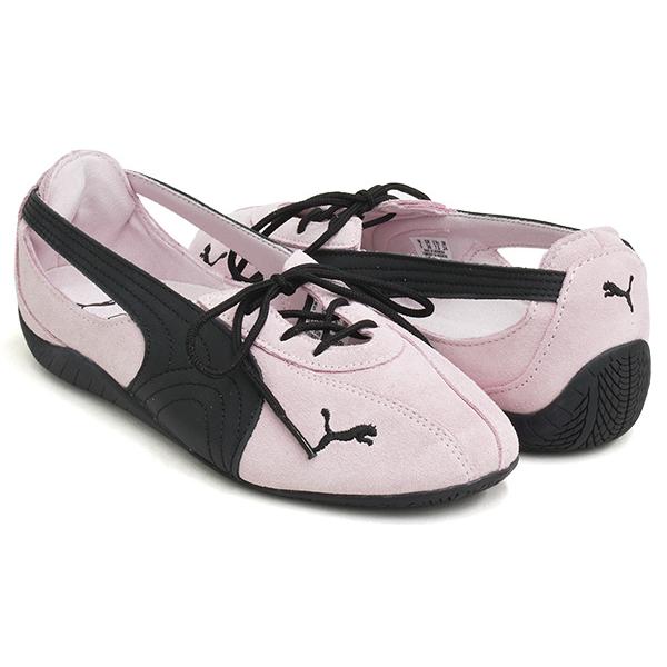 PUMA ウィメンズ SPEEDCAT BALLET　フラット 黒/ピンク PUMA Speedcat Ballet 'Black Mauve Mist' Womens