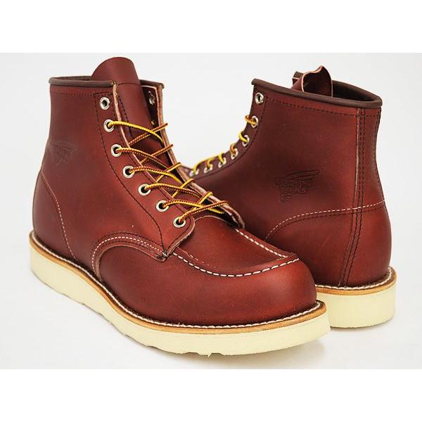 RED WING SHOES REDWING 6INCH MOC TOE BOOT  