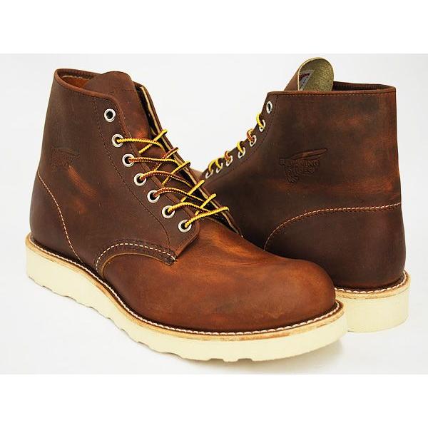 REDWING 6INCH CLASSIC ROUND (PLAIN TOE) BOOT #9111 〔レッド 